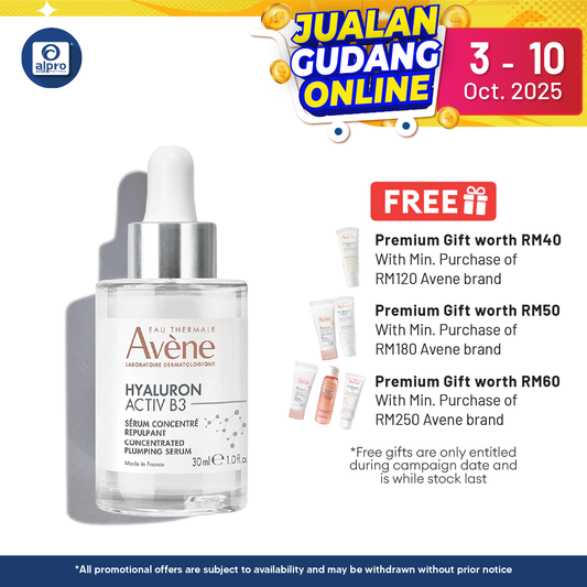 Avène Hyaluron Activ B3 Concentra Plump Serum 30mL | Immediate Tightening Effect Avene