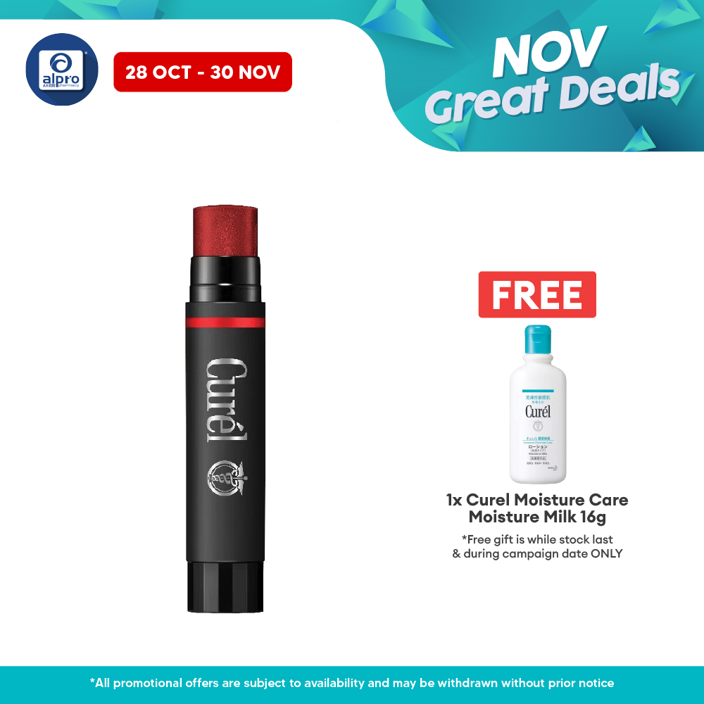 Curel Moisture Lip Care Cream Red 4.2g Alpro Pharmacy