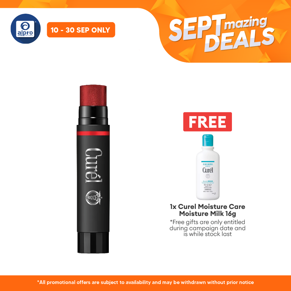 Curel Moisture Lip Care Cream Red 4.2g Alpro Pharmacy