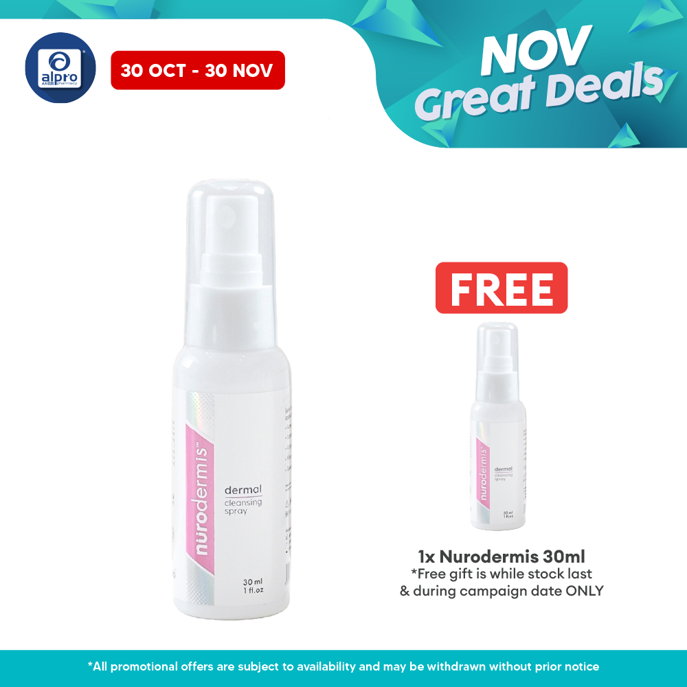 Nurodermis 30mL | Clean Dermal and Superficial Wound Nurodermis
