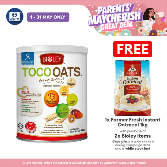 Bioley Toco Oats 480g Hoo Hoo