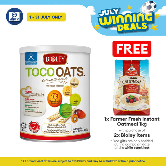 Bioley Toco Oats 480g Bioley