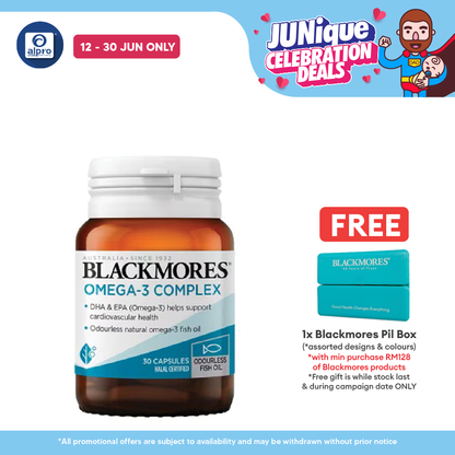 Blackmores Omega 3 Complex 30s | High-Quality Blackmores