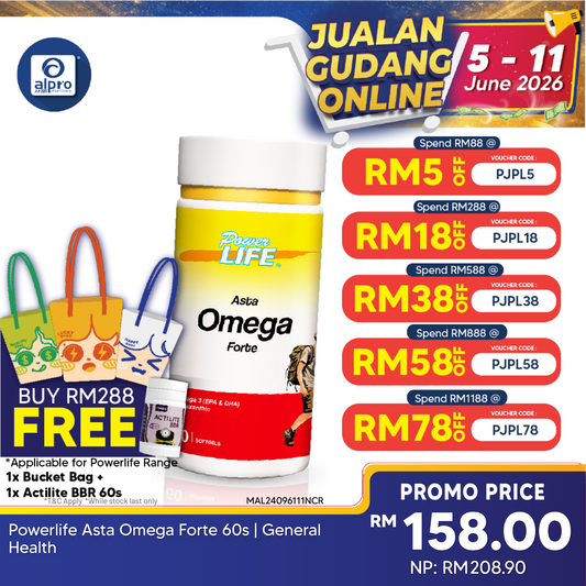 Powerlife Asta Omega Forte 60s | General Health Powerlife