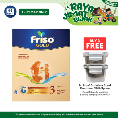 Friso Gold 3 600g | Supports Child Overall Growth Friso