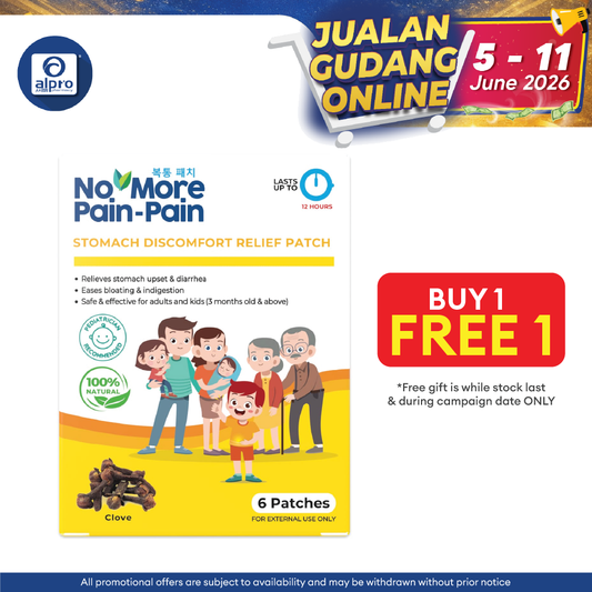 No More Pain Pain Stomach Relief Patch | Suitable for Babies And Children Medicrew Healthcare