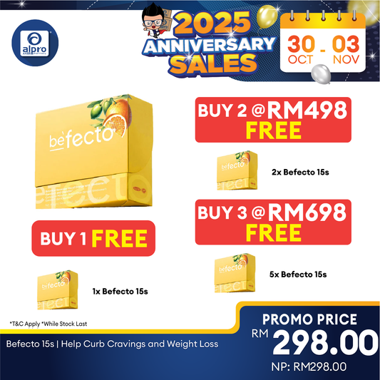 Befecto 15s | Help Curb Cravings and Weight Loss Beseen
