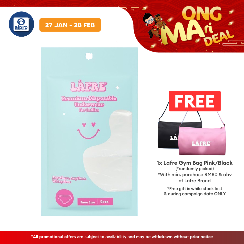 Lafre Disposable Underwear 5s | Travel Friendly Lafre