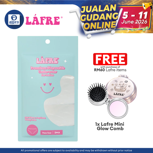 Lafre Disposable Underwear 5s | Travel Friendly Lafre