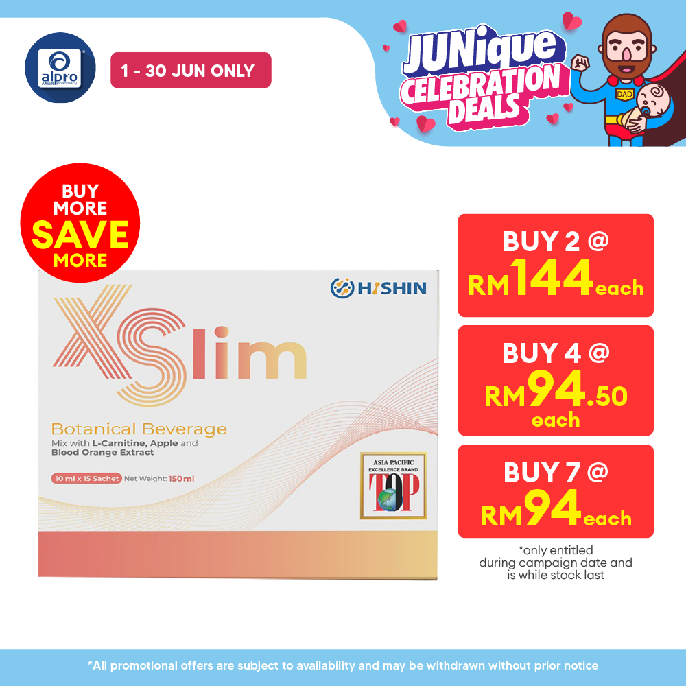 Hishin XSlim 瘦身王 10ml ×15s | Achieve Healthy Weight Loss HISHIN