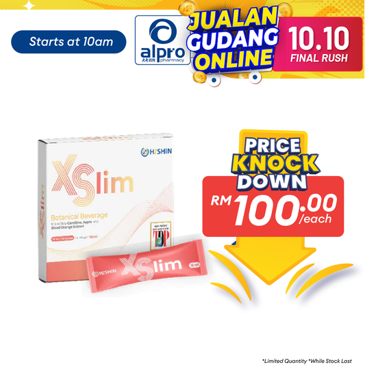 Hishin XSlim 瘦身王 10ml ×15s | Achieve Healthy Weight Loss Alpro Pharmacy