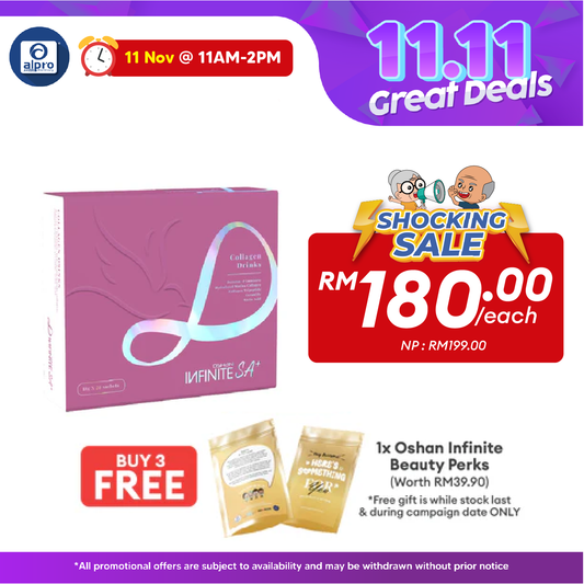 Oshan Infinite SA+ 18g 20s | Beauty Drink Alpro Pharmacy