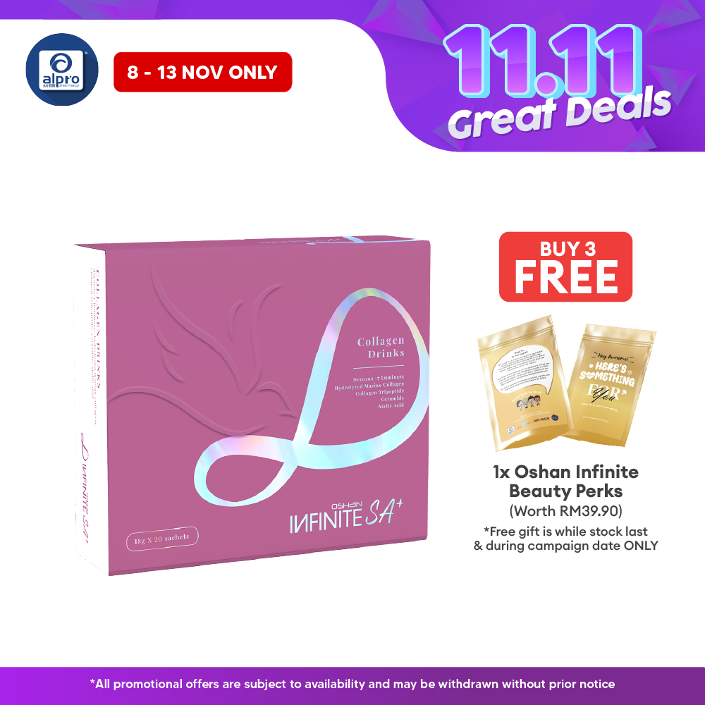 Oshan Infinite SA+ 18g 20s | Beauty Drink Alpro Pharmacy