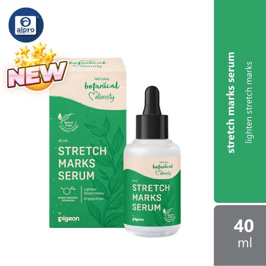 Pigeon Natural Botanical Maternity Stretch Marks Serum 40ml | Lighten Stretch Marks Pigeon