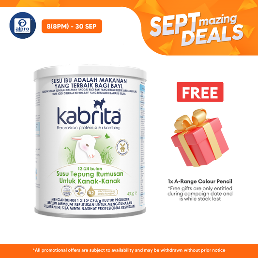 Kabrita Goat's Milk Children Formula (12-24 Months) 400g | Goat’s Milk Protein Based Formula Alpro Pharmacy