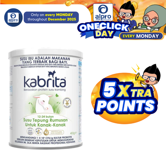 Kabrita Goat's Milk Children Formula (12-24 Months) 400g | Goat’s Milk Protein Based Formula