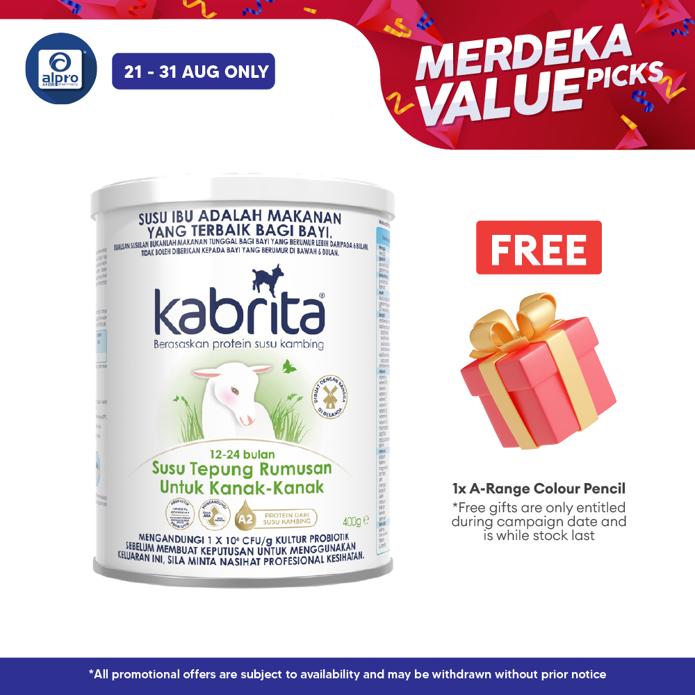 Kabrita Goat's Milk Children Formula (12-24 Months) 400g | Goat’s Milk Protein Based Formula Alpro Pharmacy