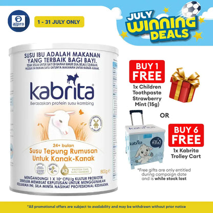 Kabrita Goat's Milk Children Formula (24 Months) 800g | Goat’s Milk Protein Based Formula Kabrita
