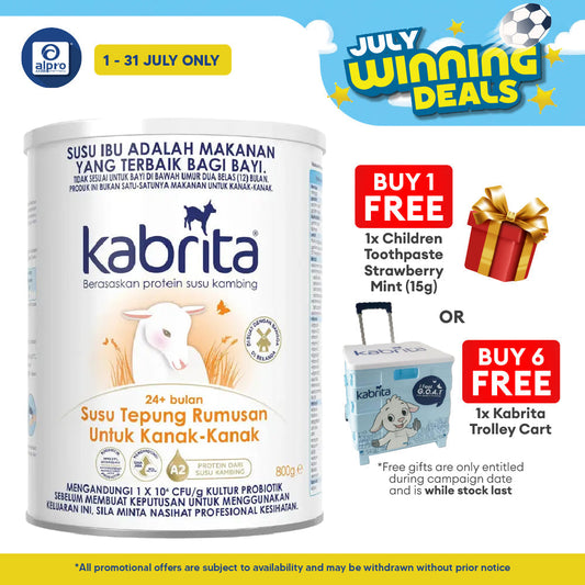 Kabrita Goat's Milk Children Formula (24 Months) 800g | Goat’s Milk Protein Based Formula Kabrita