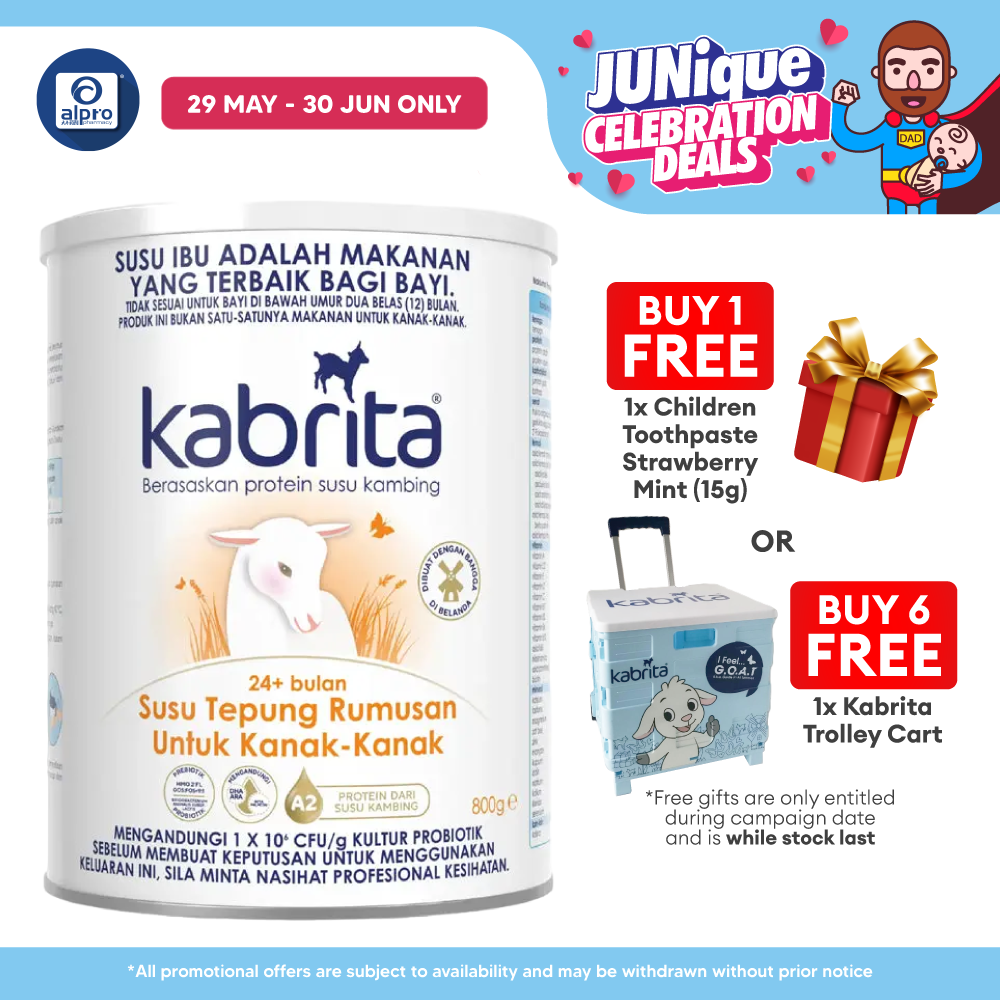 Kabrita Goat's Milk Children Formula (24 Months) 800g | Goat’s Milk Protein Based Formula