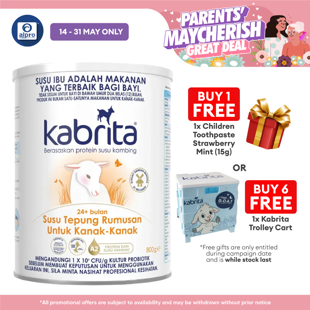 Kabrita Goat's Milk Children Formula (24 Months) 800g | Goat’s Milk Protein Based Formula Kabrita