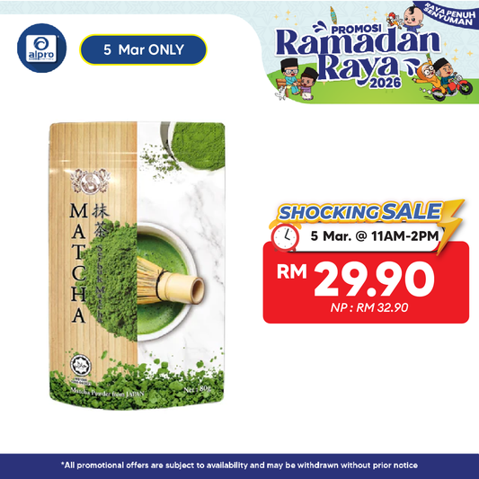 Mamami Japanese Matcha Powder 80g | Finest Shade-Grown Tea Leaves Mamami