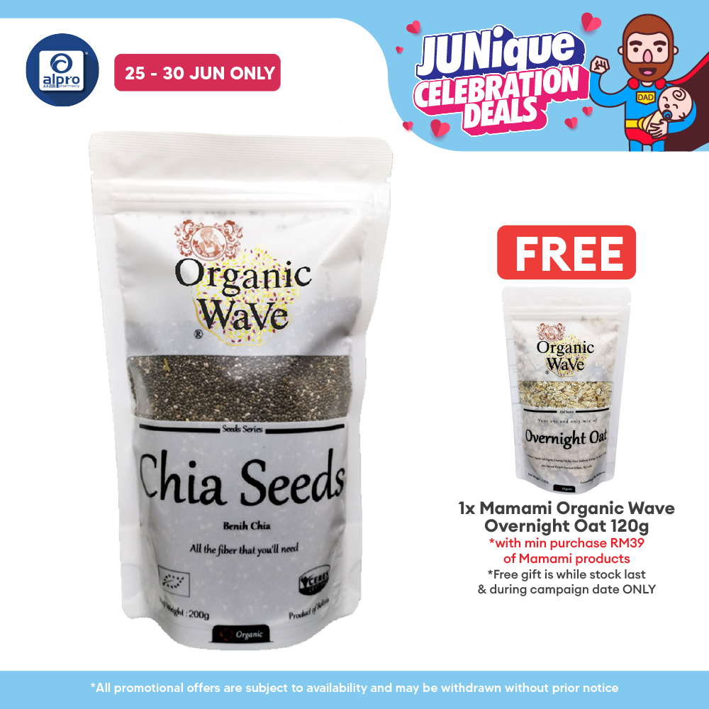 Mamami Organic Wave Chia Seed 200g Mamami