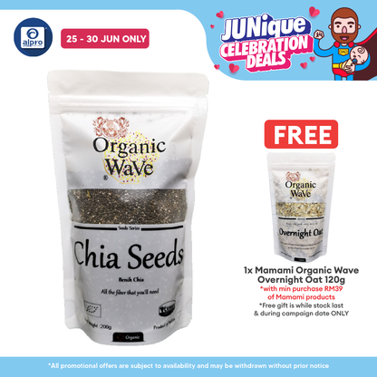 Mamami Organic Wave Chia Seed 200g Mamami