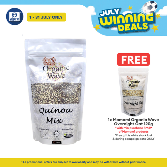 Mamami Organic Wave Quinoa Mix 500g | Help to Lower Sugar Levels Mamami