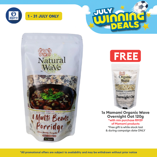 Mamami Natural Wave 8 Multi Beans Porridge 400g | Perfect Balance of Tastes Mamami