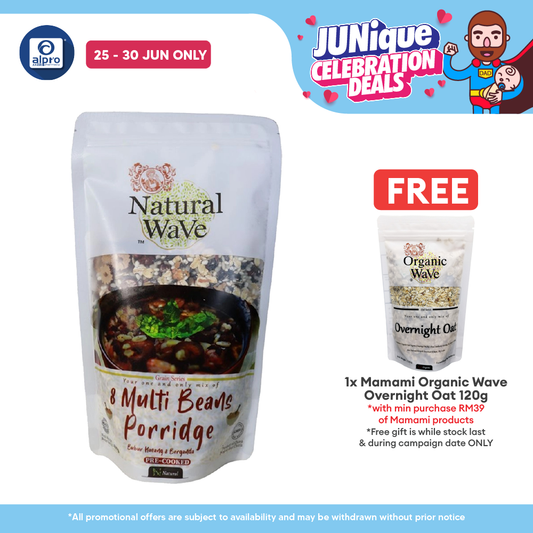 Mamami Natural Wave 8 Multi Beans Porridge 400g | Perfect Balance of Tastes Mamami