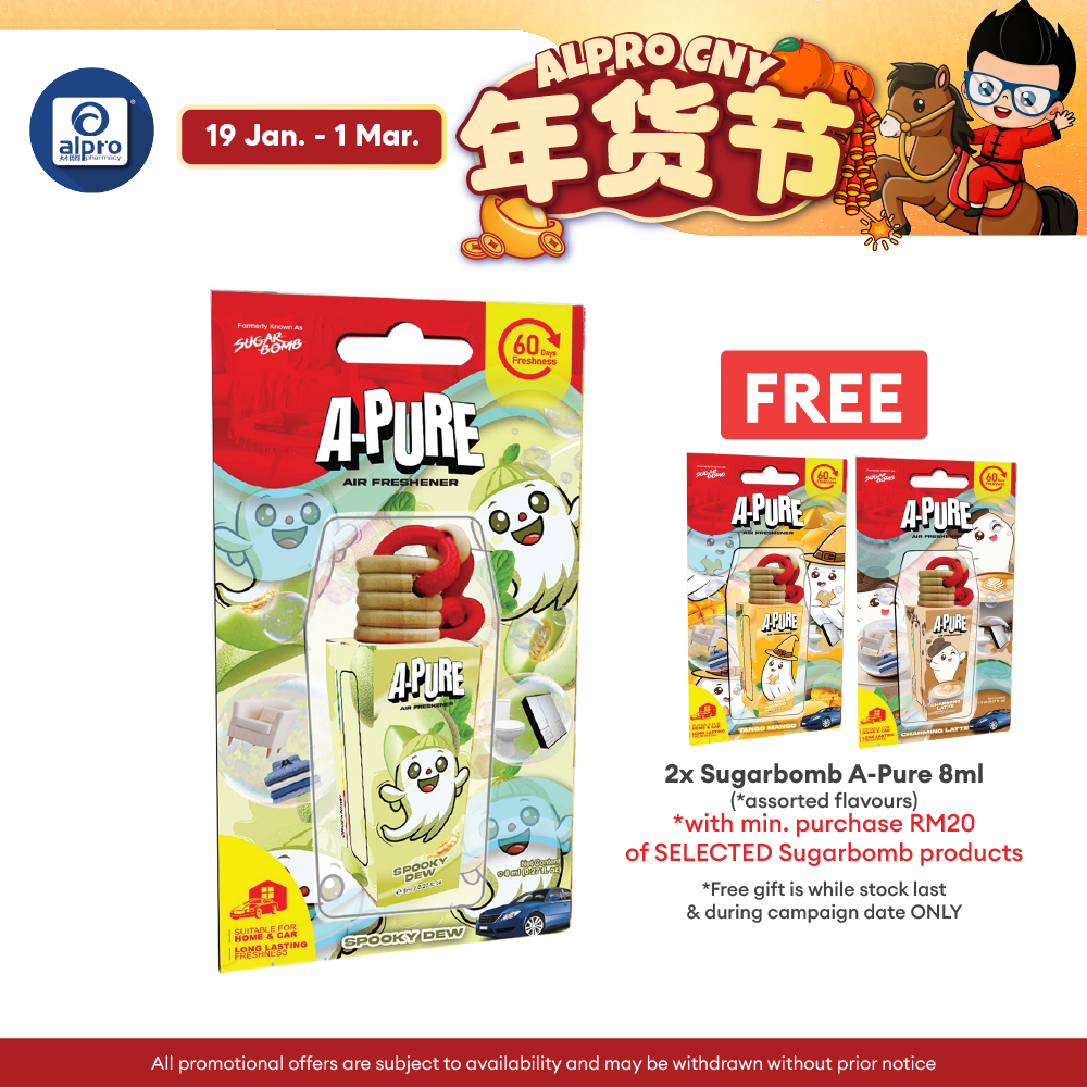 SugarBomb A-Pure (Assorted Fruity Scents) 8mL | Fresh and Sweet Fruity Notes