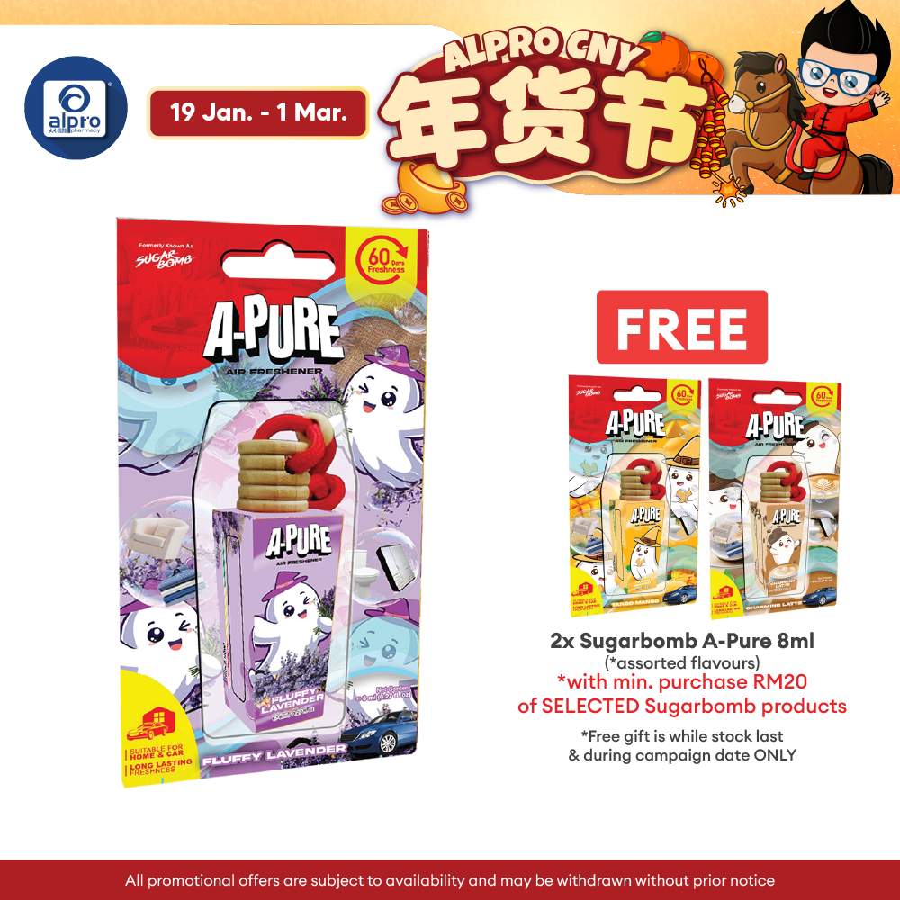 SugarBomb A-Pure (Assorted Fruity Scents) 8mL | Fresh and Sweet Fruity Notes