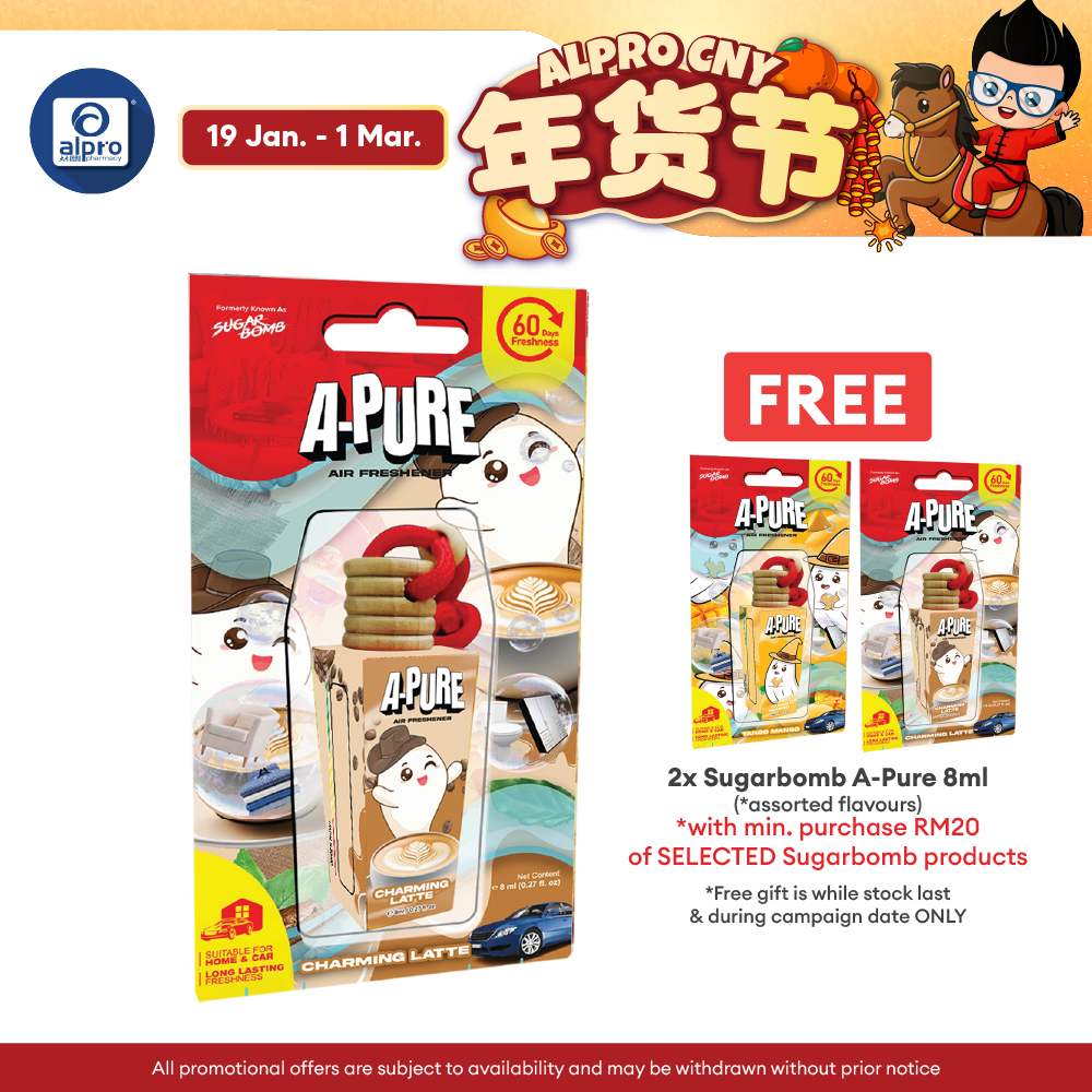 SugarBomb A-Pure (Assorted Fruity Scents) 8mL | Fresh and Sweet Fruity Notes