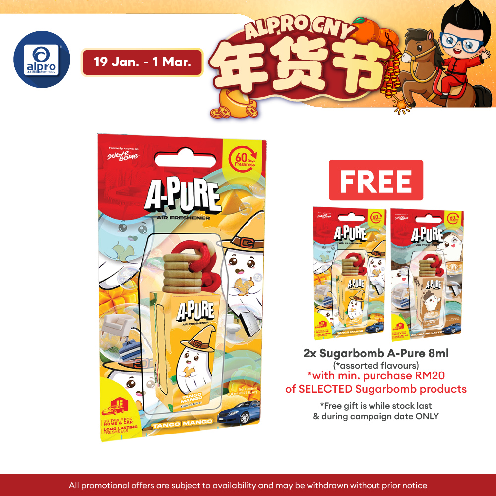 SugarBomb A-Pure (Assorted Fruity Scents) 8mL | Fresh and Sweet Fruity Notes