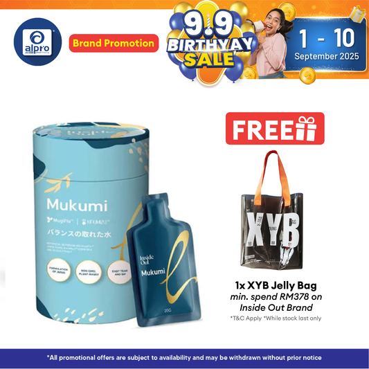Inside Out Mukumi L 20g 15s | Water Retention Relief Alpro Pharmacy