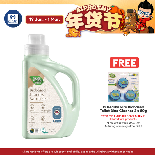 ReadyCare Signature Selection Biobased Laundry Sanitizer 1L | Lavender Essential Oil Scented