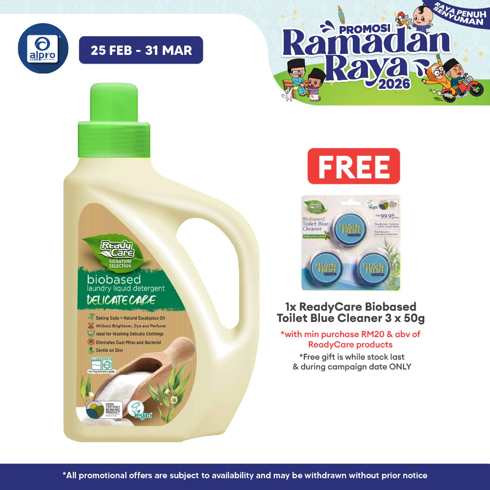 ReadyCare Signature Selection Biobased Laundry Liquid Detergent Delicate Care 2.1L Alpro Pharmacy