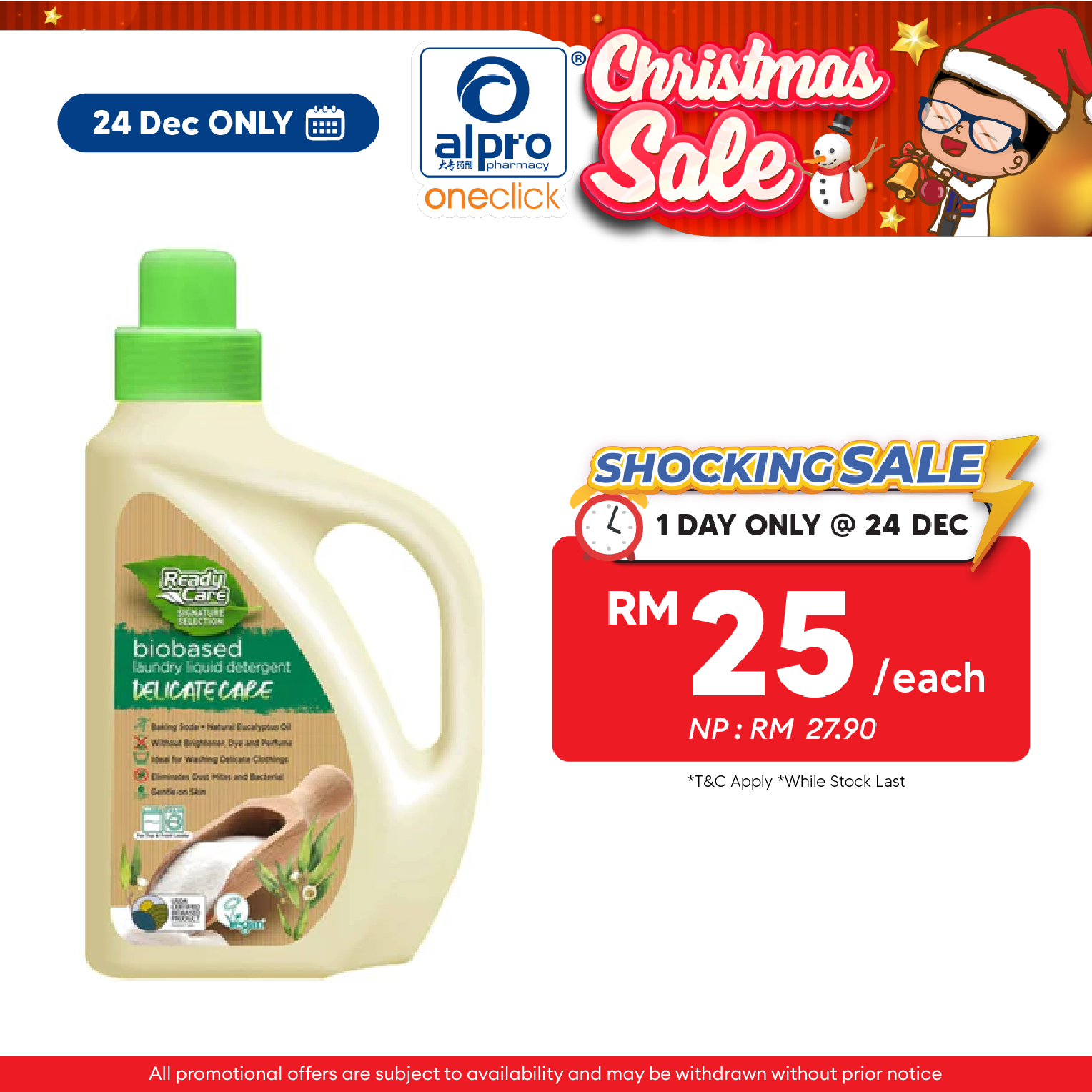 ReadyCare Signature Selection Biobased Laundry Liquid Detergent Delicate Care 2.1L Alpro Pharmacy