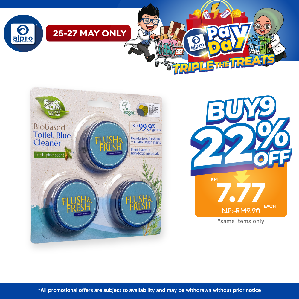 ReadyCare Signature Selection Biobased Toilet Blue Cleaner 50g ×3s ReadyCare