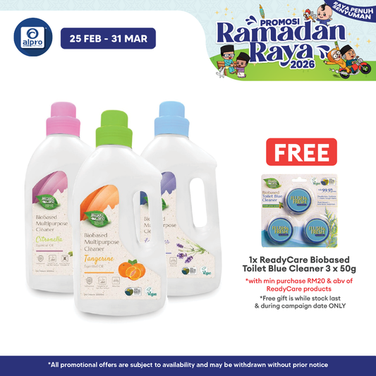 ReadyCare Signature Selection Biobased Multipurpose Cleaner 2L | Neutral pH and Rinse Free ReadyCare