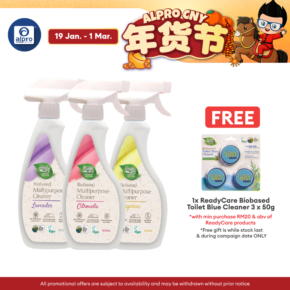 ReadyCare Signature Selection Biobased Multipurpose Cleaner Spray 500mL | Any Surface Cleaner and Rinse Free