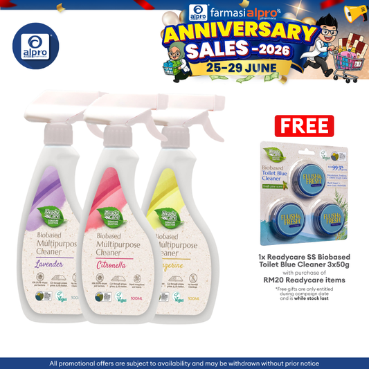 ReadyCare Signature Selection Biobased Multipurpose Cleaner Spray 500mL | Any Surface Cleaner and Rinse Free ReadyCare