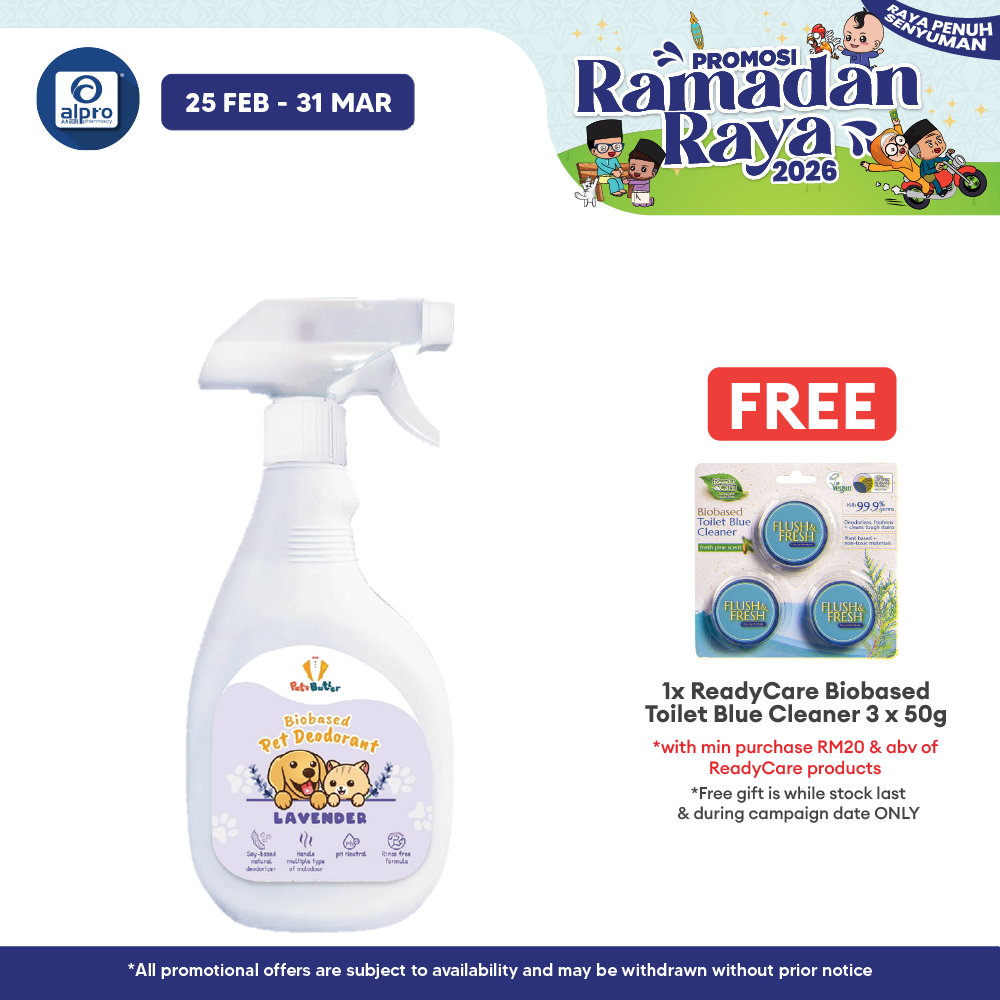 Readycare Signature Selection Pet Deodorant 500mL | Neutral pH and Pet Friendly Alpro Pharmacy