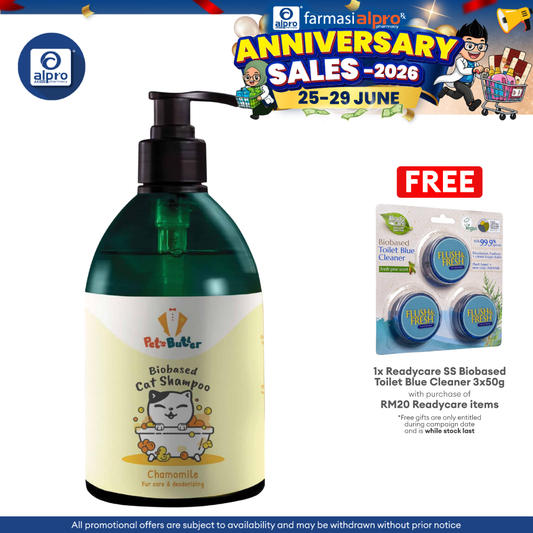 ReadyCare Signature Selection Cat Shampoo Fur Care (Deodorising/ Conditioning) 500mL | Improving and Repairing Hair ReadyCare