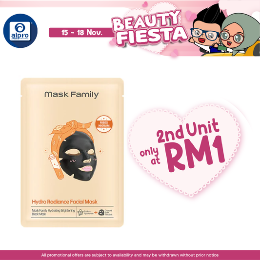 Mask Family Hydro Radiant Facial Mask 1s | Soothing & Calming to Skin Mask Family