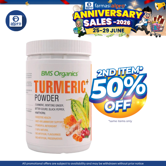 BMS Organics Turmeric+ Powder 150g | Boost Immune & Joint Health BMS Organics