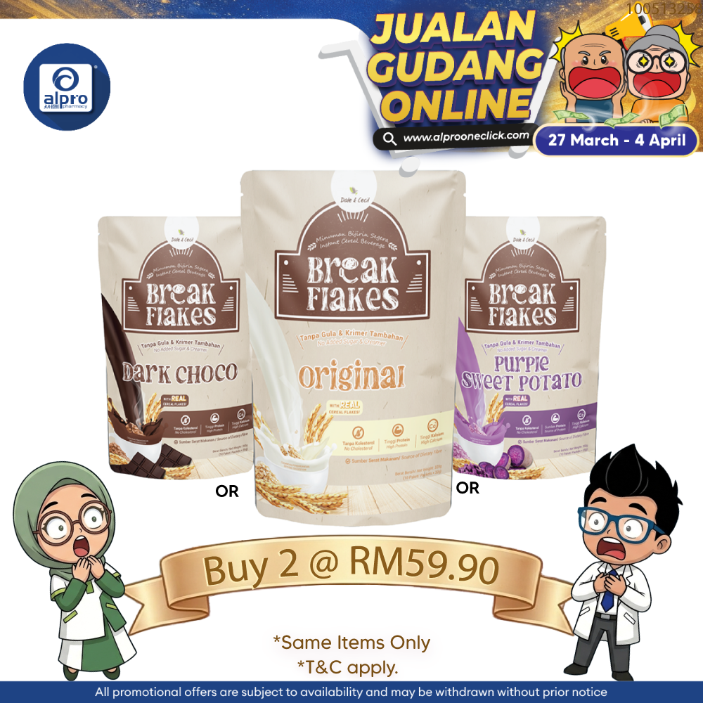 Dale & Cecil BreakFlakes (Original/ Purple Sweet Potato/Dark Choco) 10s