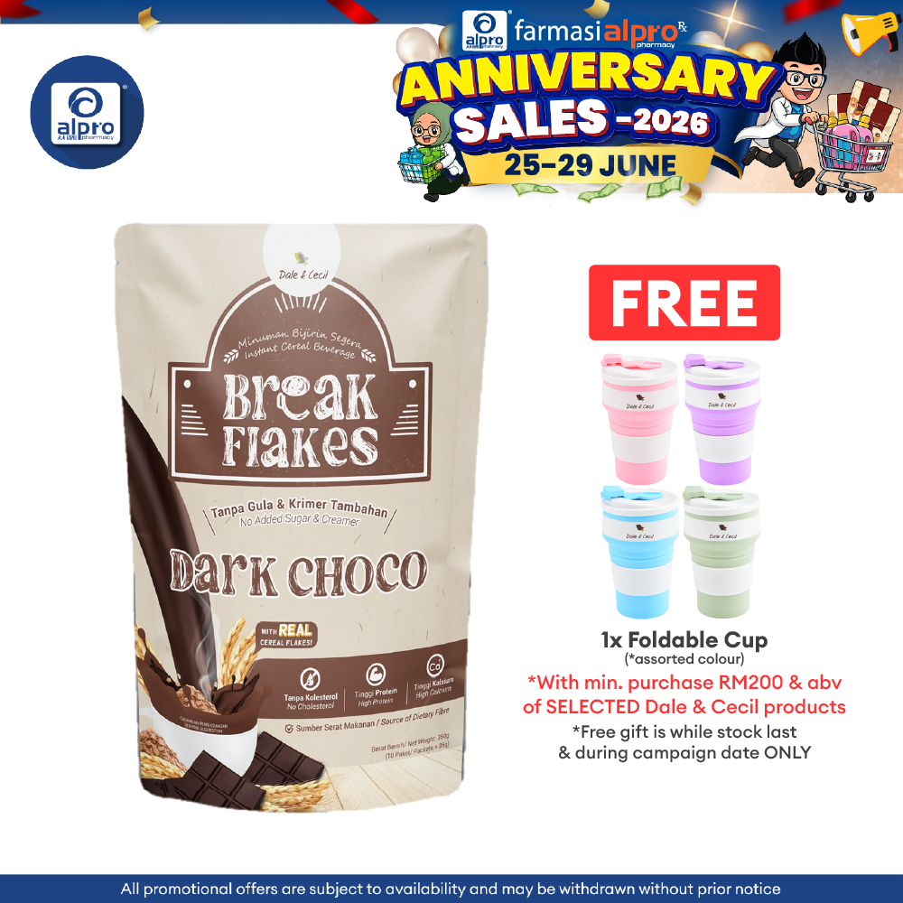 Dale & Cecil BreakFlakes (Original/ Purple Sweet Potato/Dark Choco) 10s Dale & Cecil