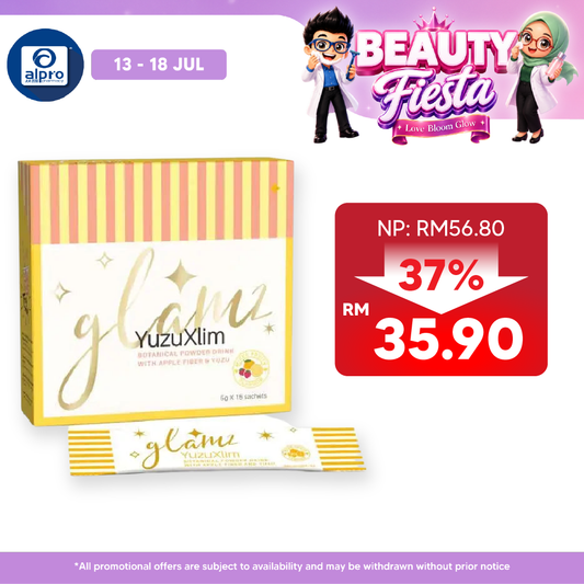 Glamz Yuzuxlim 5g X 15 sachets | Weight Management Support Glamz